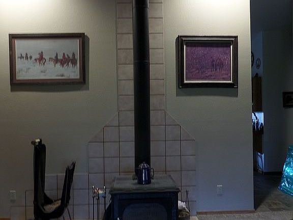 soapstone stove living rm