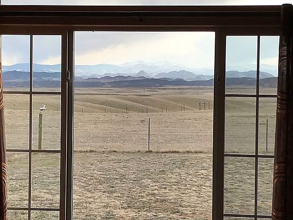 Bay window looking West