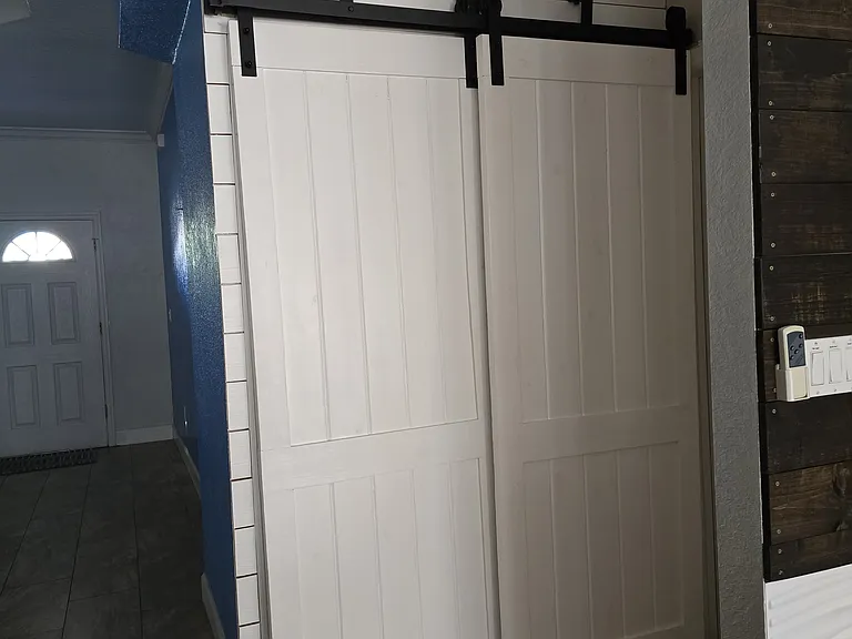 Laundry closet