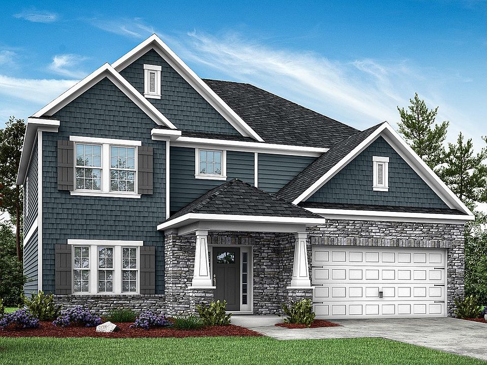 The craftsman elevation style for our popular Willow plan