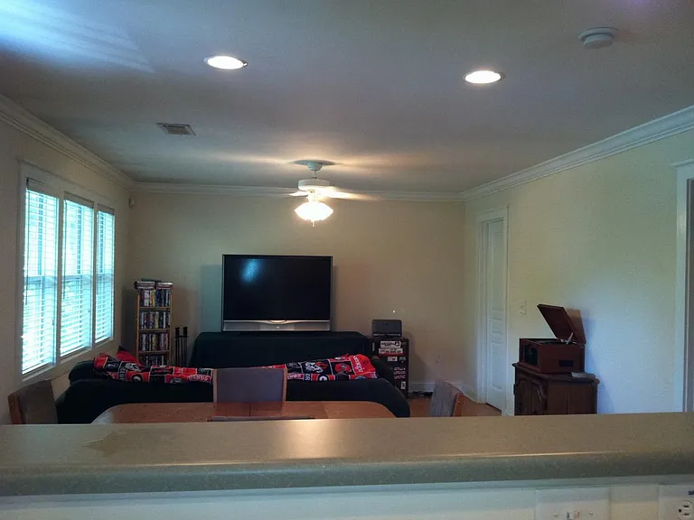 Living room from kitchen