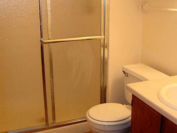 Downstairs bath with shower