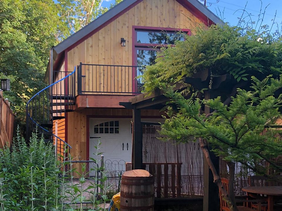 Front of Apartment (2nd floor) from back yard of main house.