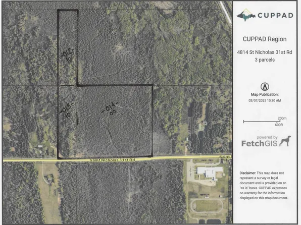 4814 Saint Nicholas 31st Rd, Rock, MI 49880