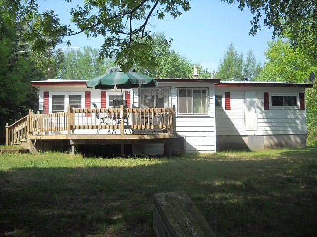 House from the stairs to the