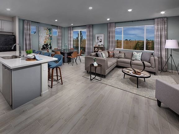 Modeled Residence 2 at a previous Meritage community