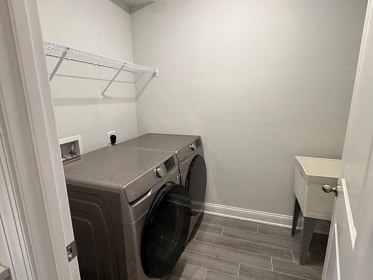 Downstairs laundry