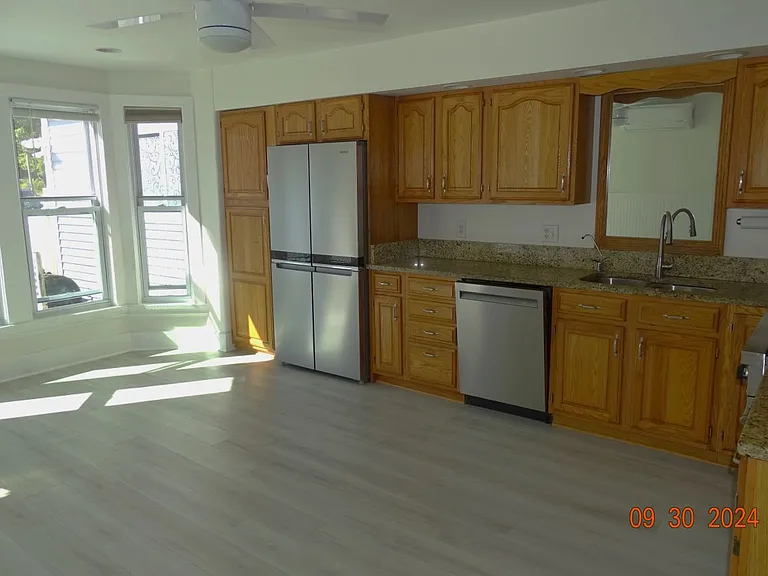 Sunny bump out for a huge eat- in kitchen.