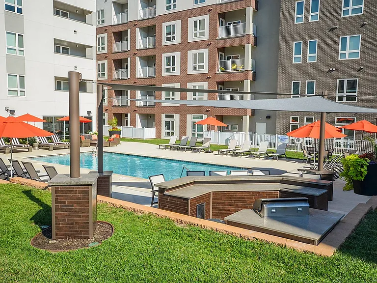 Poolside BBQ Pavilion