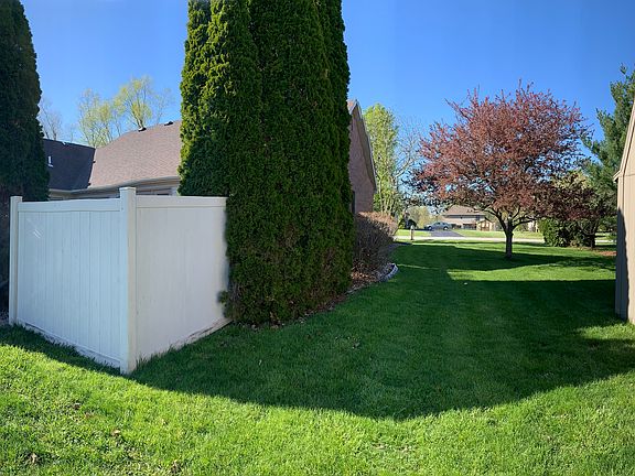 Partially fenced area