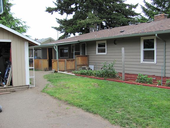 Privacy, shed, parking pad