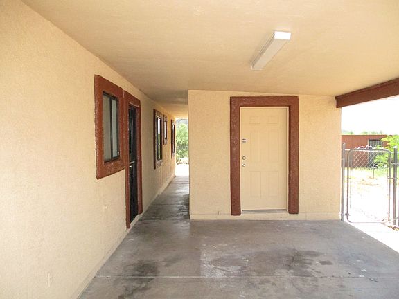Laundry room entry door.
