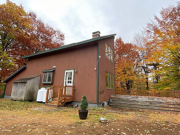 back of house in fall