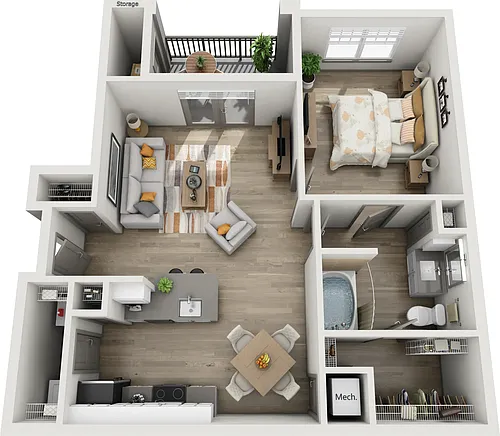 Floor plan A4