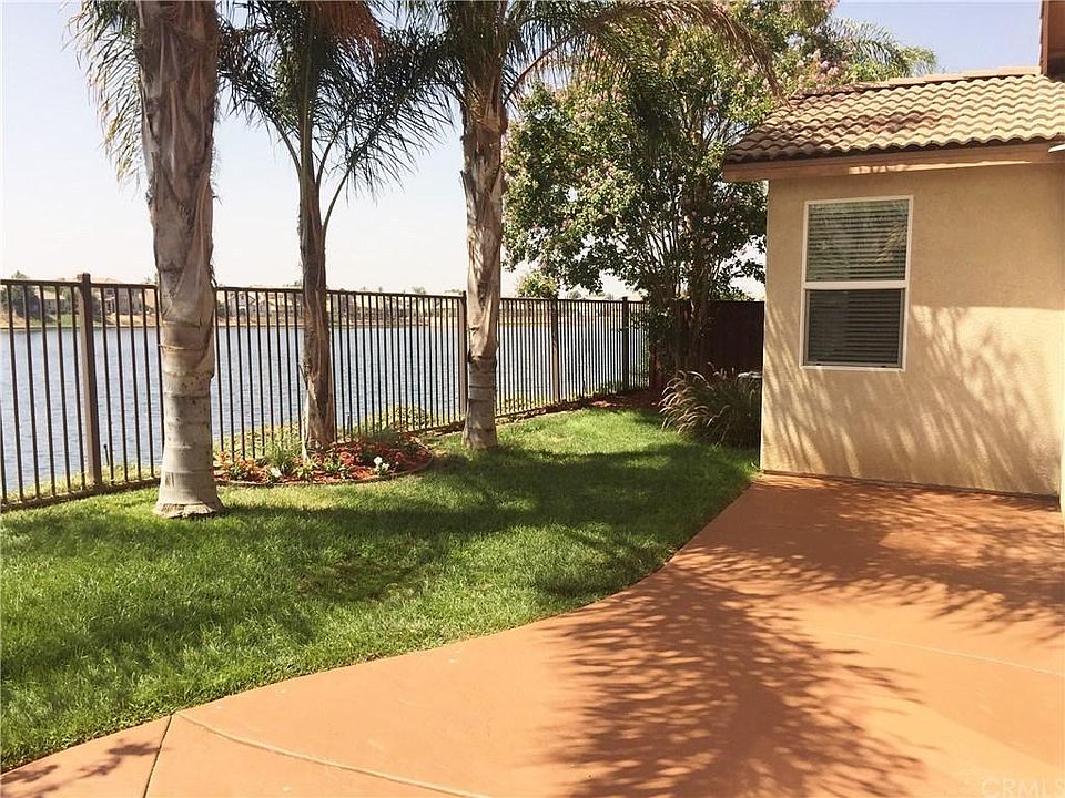 waterfront backyard