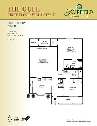Floor plan The Gull