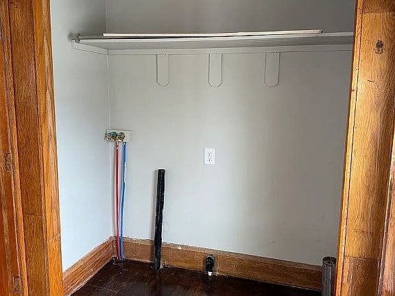 Laundry closet