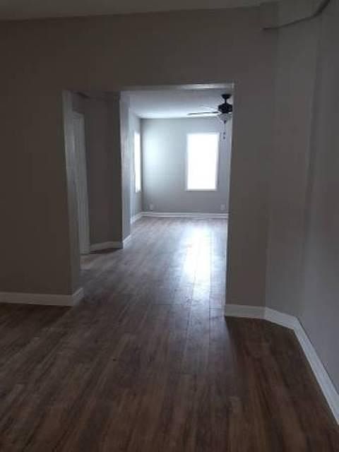 view from dining room to living room
