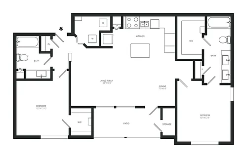 Floor plan Broadlake