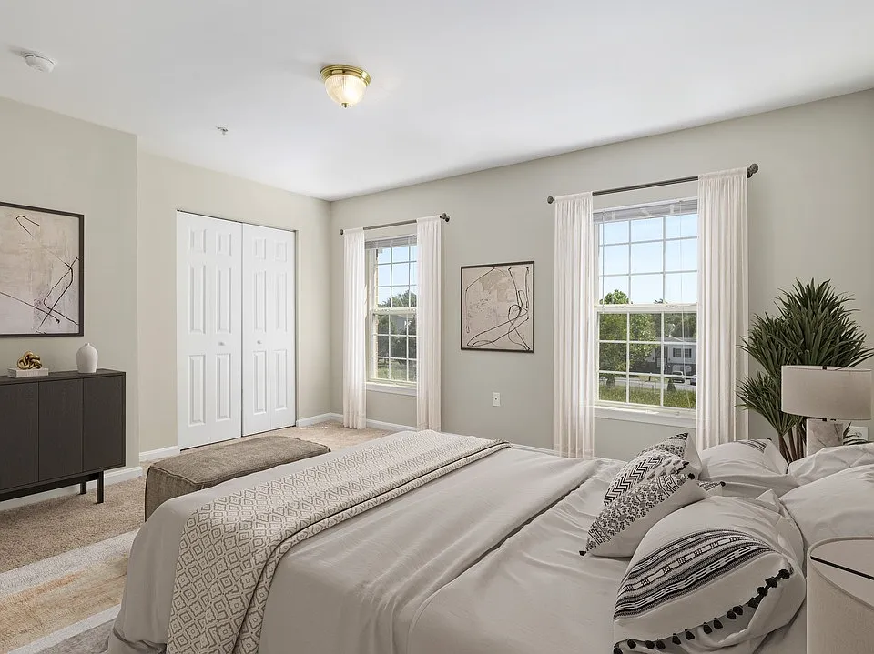 Two-Bedroom Townhome Bedroom
