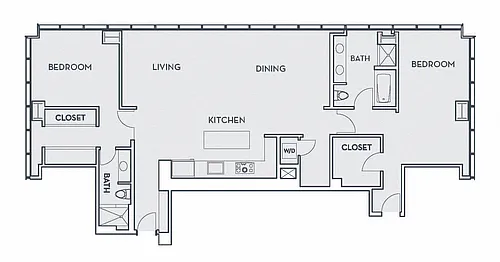 Floor plan Loft E