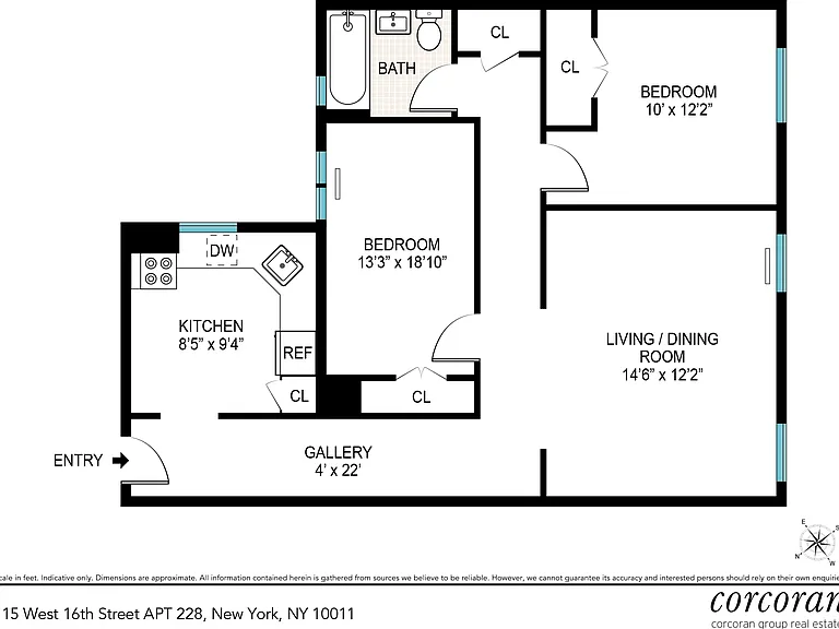 115 W 16th St #228 — Photo 2