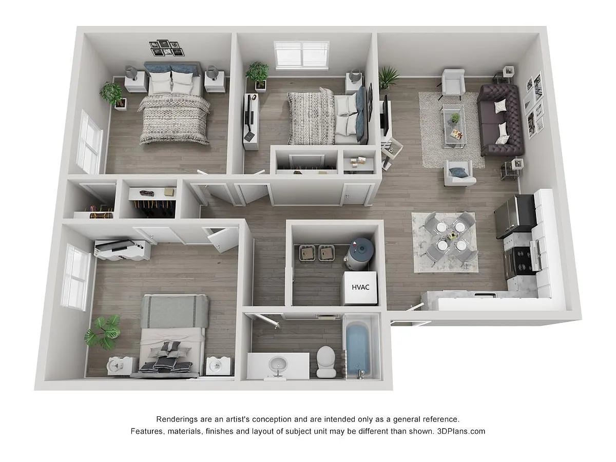 Floor plan 3x1 New