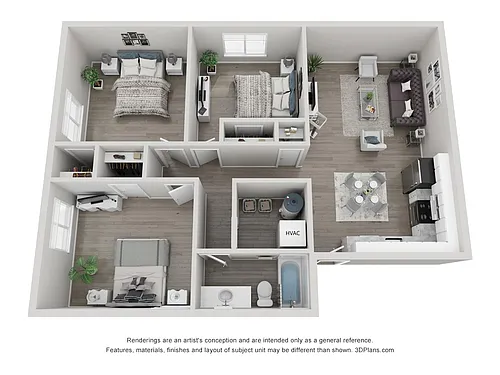 Floor plan 3x1 New