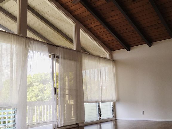 High vaulted ceiling