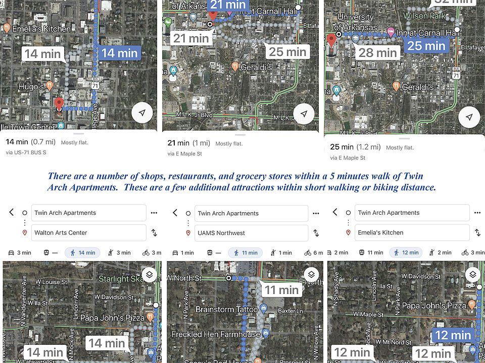 Twin Arch Walkability
