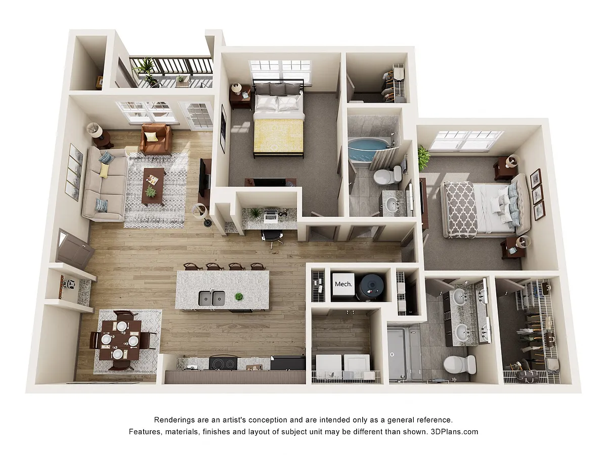 Floor plan B1