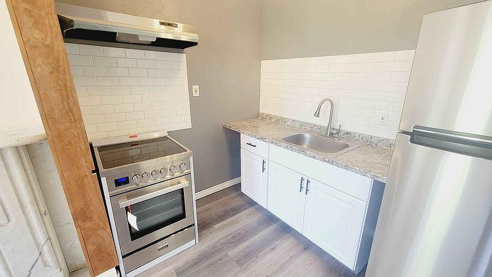 kitchen has been renovated