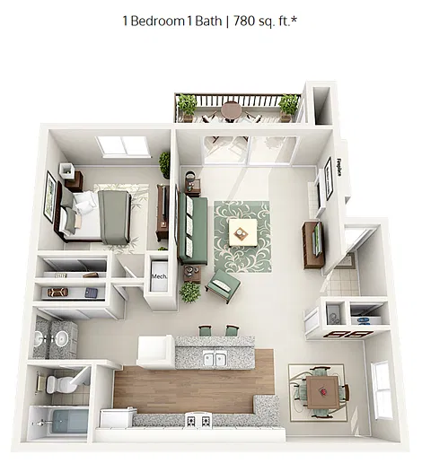 Floor plan Atlantic
