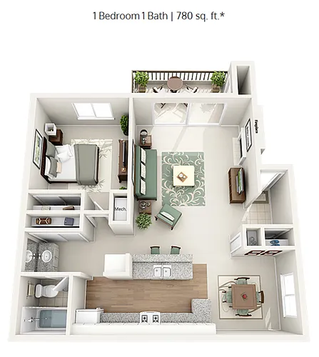 Floor plan Atlantic