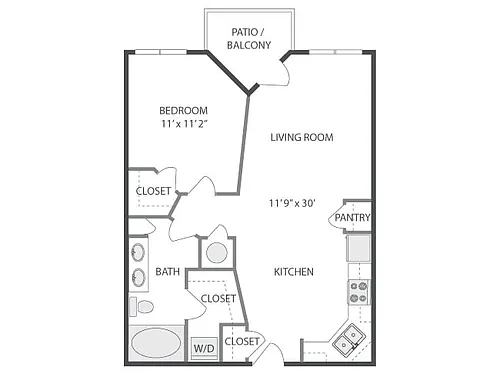 Floor plan A350