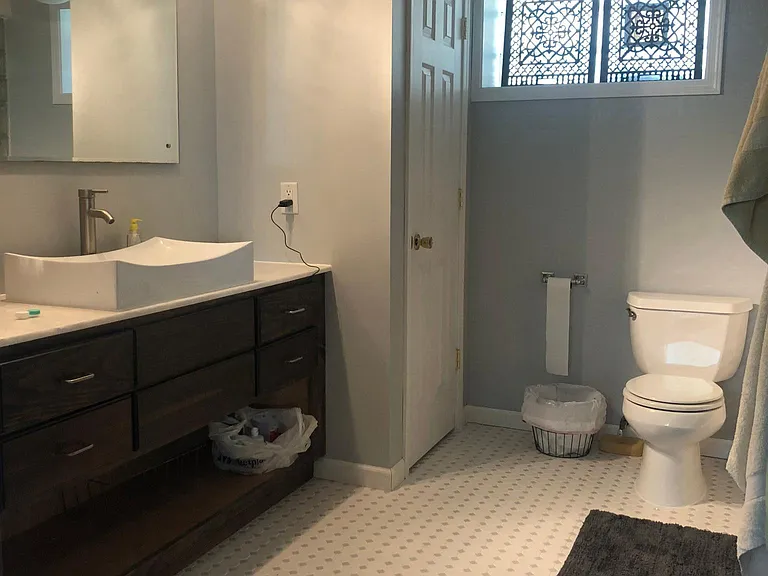 Master bath with walk in shower