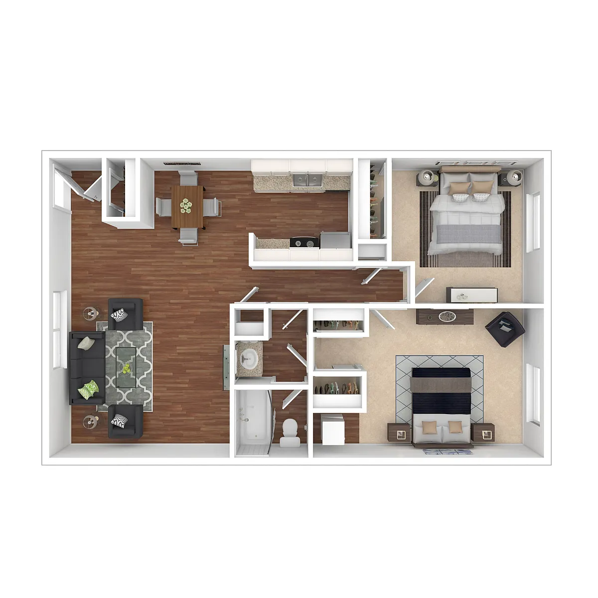 Floor plan B2