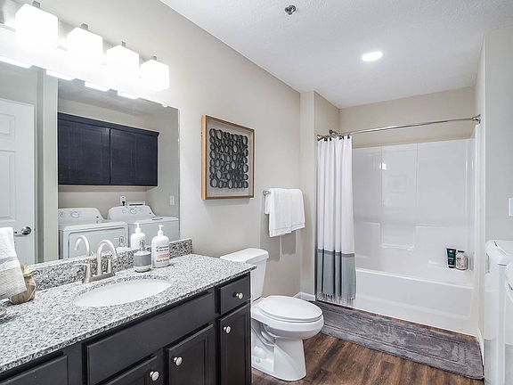 Two Beautiful Bathrooms with Lots of Storage