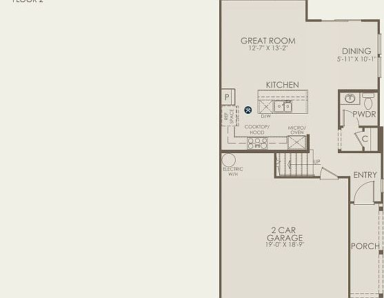 Plan 4 Floor Plan, Quick Move-In Home, Floor 1