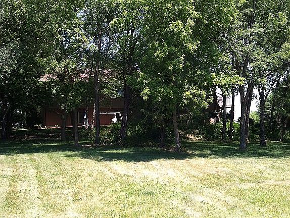 Treed lot for privacy