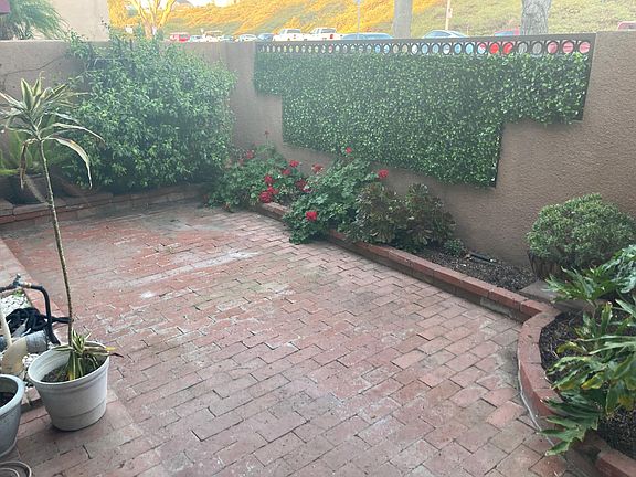 View from the living room slider