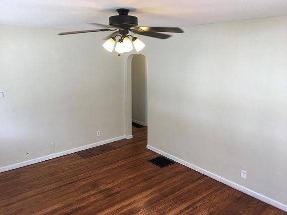 Living room with hardwood floors
