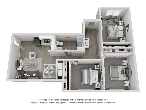 Floor plan Biltmore Upgraded - Call for Availability