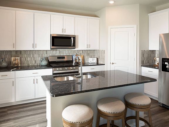 Enjoy having company sit at the island while you cook.