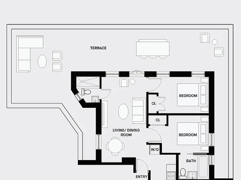244 W 72nd St #Penthouse 2 — Photo 2