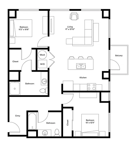 Floor plan The Tower B4
