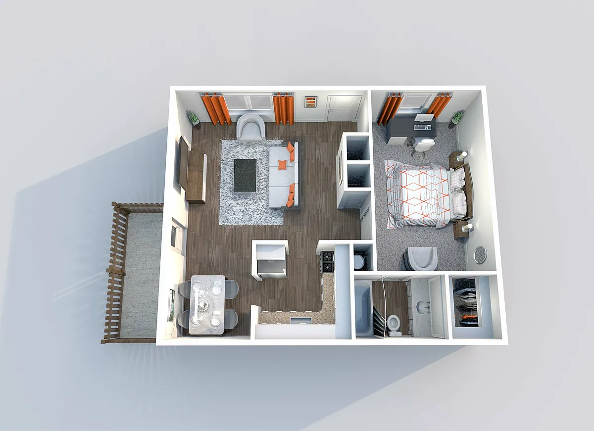 Floor plan PC-A1