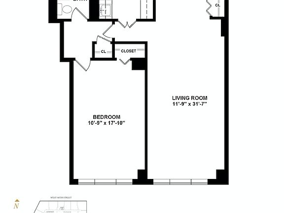 2nd image of 20 W 64th St APT 11T