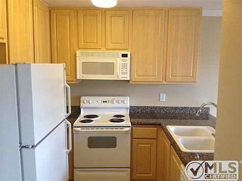 Nice cabinets and granite counters