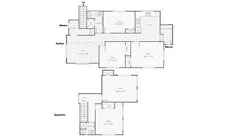 Floor plan Geneva Deluxe Renovated